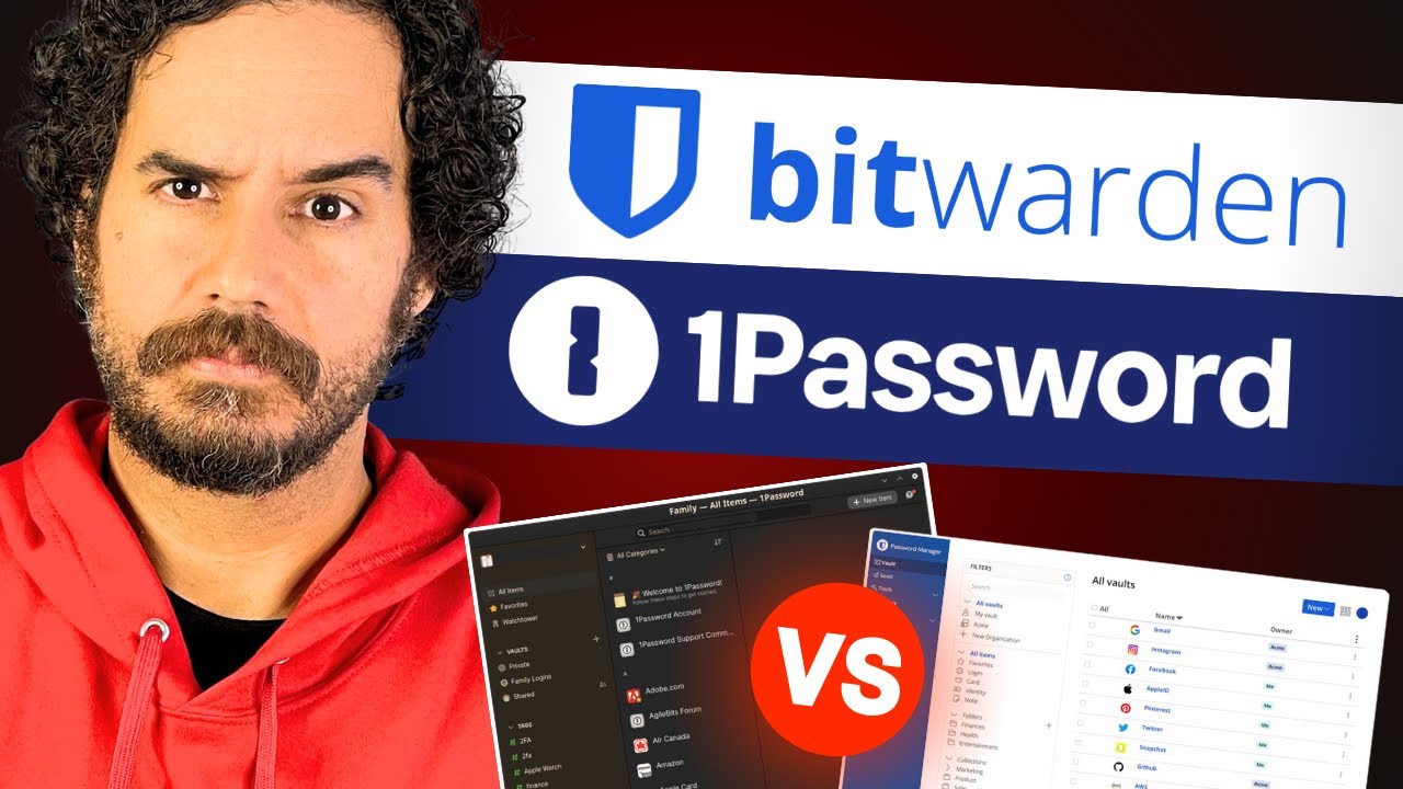 ¡Bitwarden vs. 1Password! | ¡La comparación definitiva y honesta de 2025!