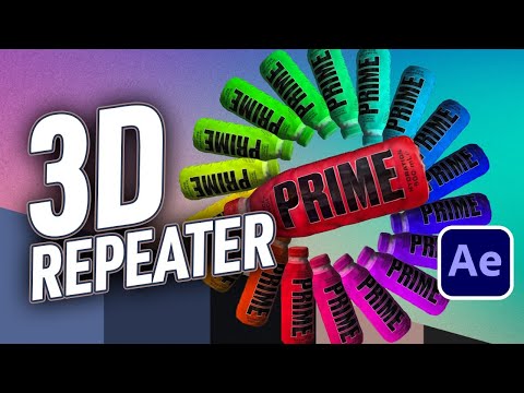 Creating Stunning Visuals with 3D Repeater in After Effects