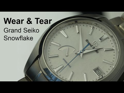Grand Seiko Snowflake - WEAR & TEAR after YEARS of use!!