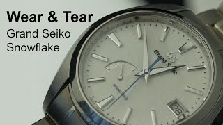 Grand Seiko Snowflake - WEAR & TEAR after YEARS of use!!