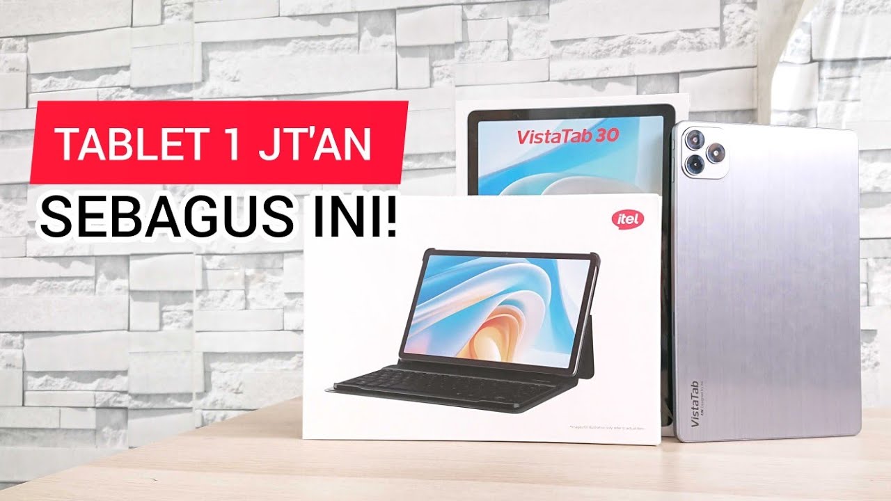 Itel Vista Tab 30 Tablet 4G, Storage UFS, Layar FHD Tapi Delay Touch? | Unboxing Test Layar & Game