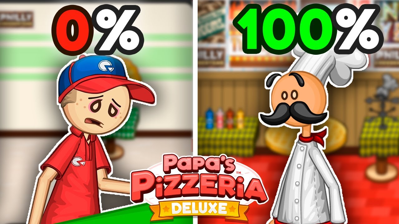 Я ПРОШЕЛ Papa's Pizzeria Deluxe на 100%