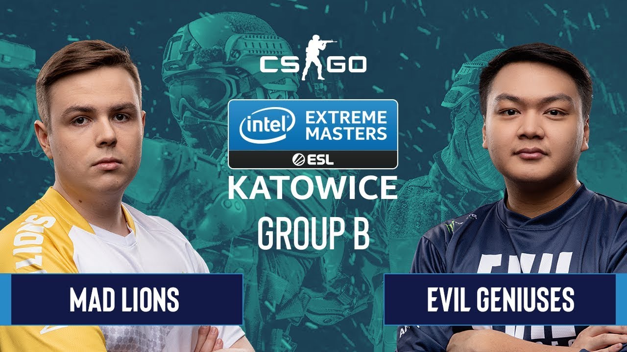 CS:GO - MAD Lions vs. Evil Geniuses [Nuke] Map 3 - Group B - IEM Katowice 2020