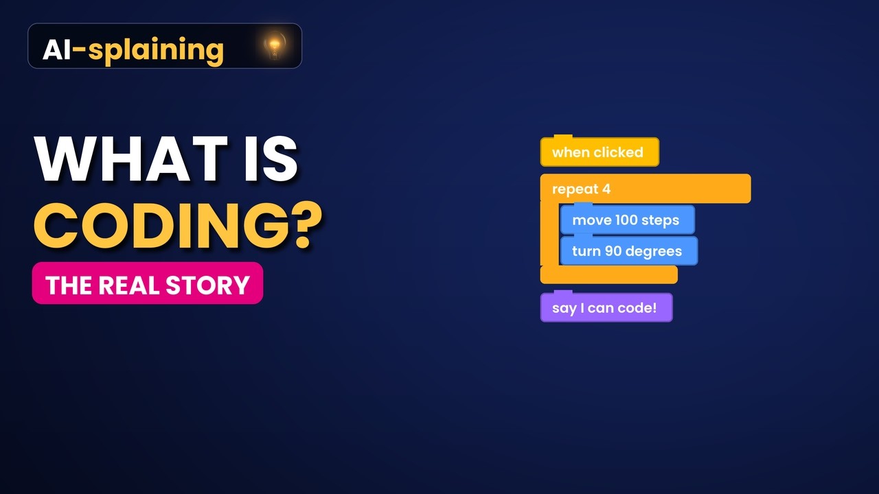 Coding Quiz Video What Is Coding? The Simple Answer, Then the Real Story - YouTube
