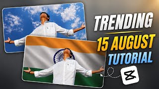 Instagram Trending Independence Day Sky Replacement Reels Video Editing | 15 August Reel Edit Capcut