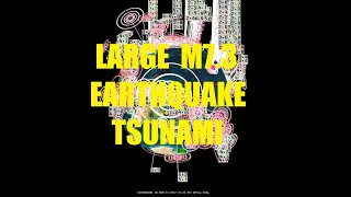 11/21/2022 -- LARGE Earthquake M7.3 (M7.0) + Tsunami in Solomon Islands / W. Pacific = MAJOR UNREST