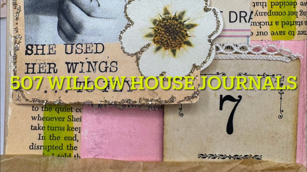 A new page spread in our ALTERED journal | 808