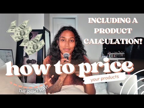 💵 Pricing Your Products FOR PROFIT! - FREE Tutorial & calculation to follow! 💵