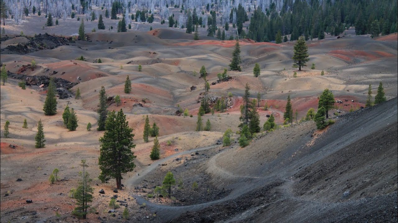 Backpacking in Lassen National Park - Cinder Cone, Fantastic Lava Beds ...