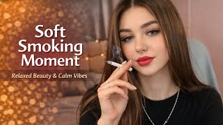 Soft Smoking Moment | Relaxed Beauty & Calm Vibes screenshot 1