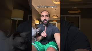 مين يفهم لغة قطته🐾 #shorts screenshot 5