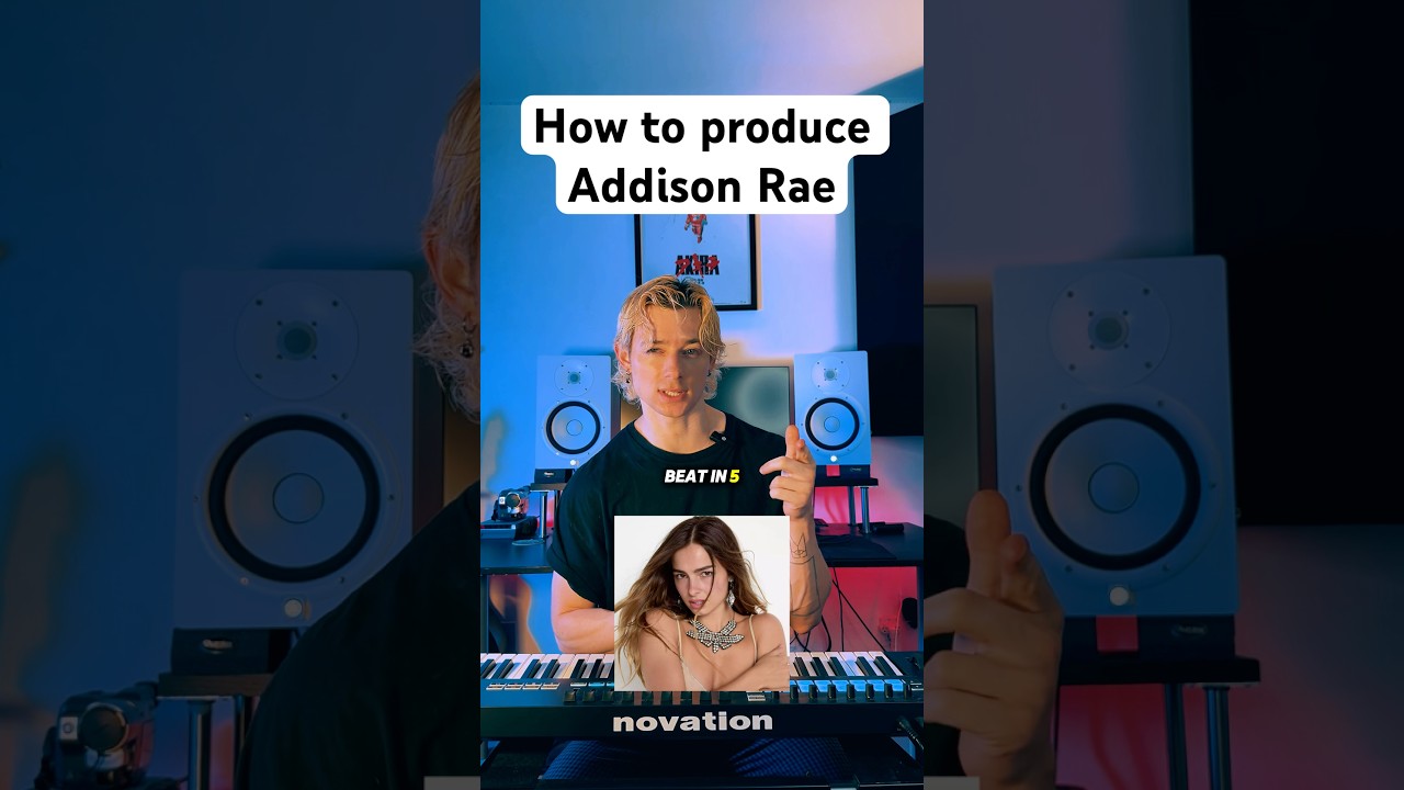 How to produce Addison Rae type beats