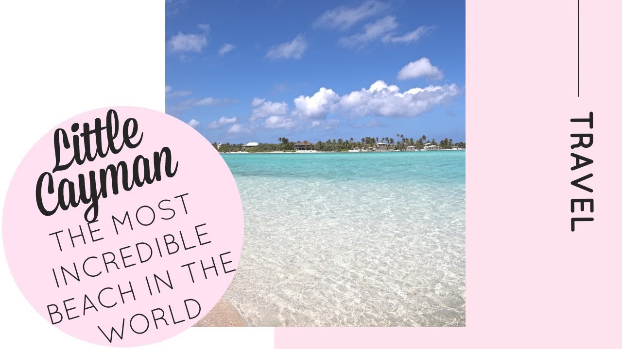 Самый красивый пляж в мире на Малом Каймане | Кэти КАЛАНЧОУ