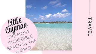 The Most Beautiful Beach in the World on Little Cayman | Katie KALANCHOE