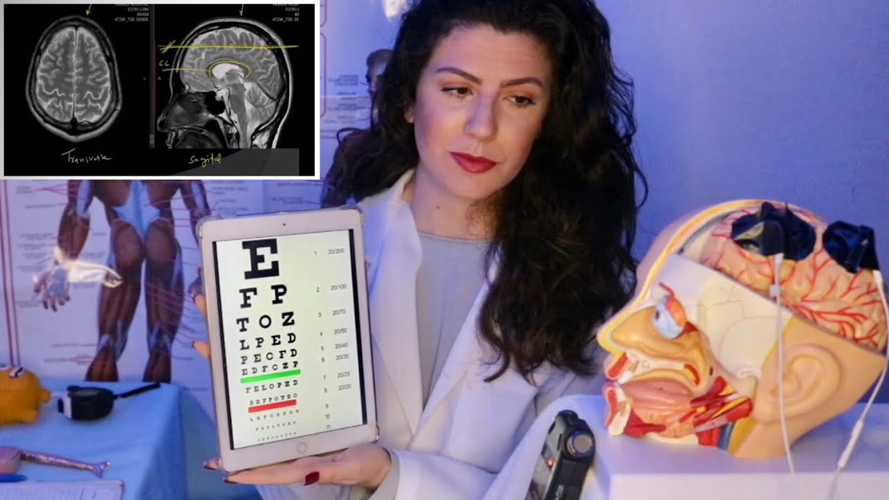 ASMR | MAPEANDO AS ONDAS CEREBRAIS COM ELETRODO *nervos cranianos