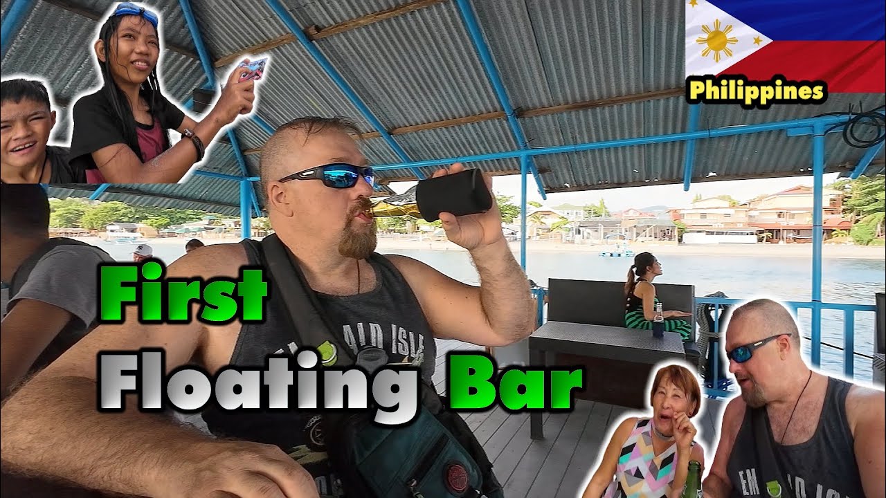 (FLOATING BAR?) Fun @ Baloy Subic Bay Philippines (4K Ultra) 🇵🇭