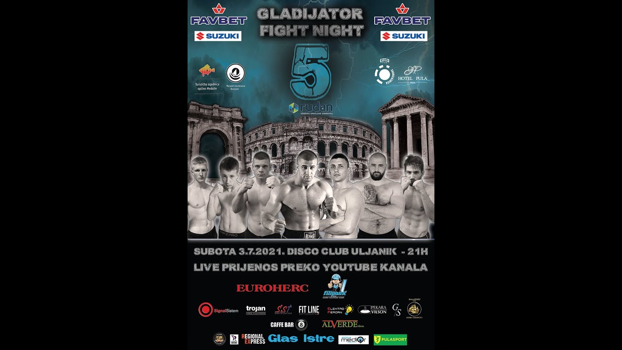 Gladiator Fight Night 5 YouTube