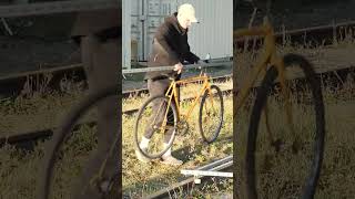 Riding a Bike on Train Tracks?! 🚲😳