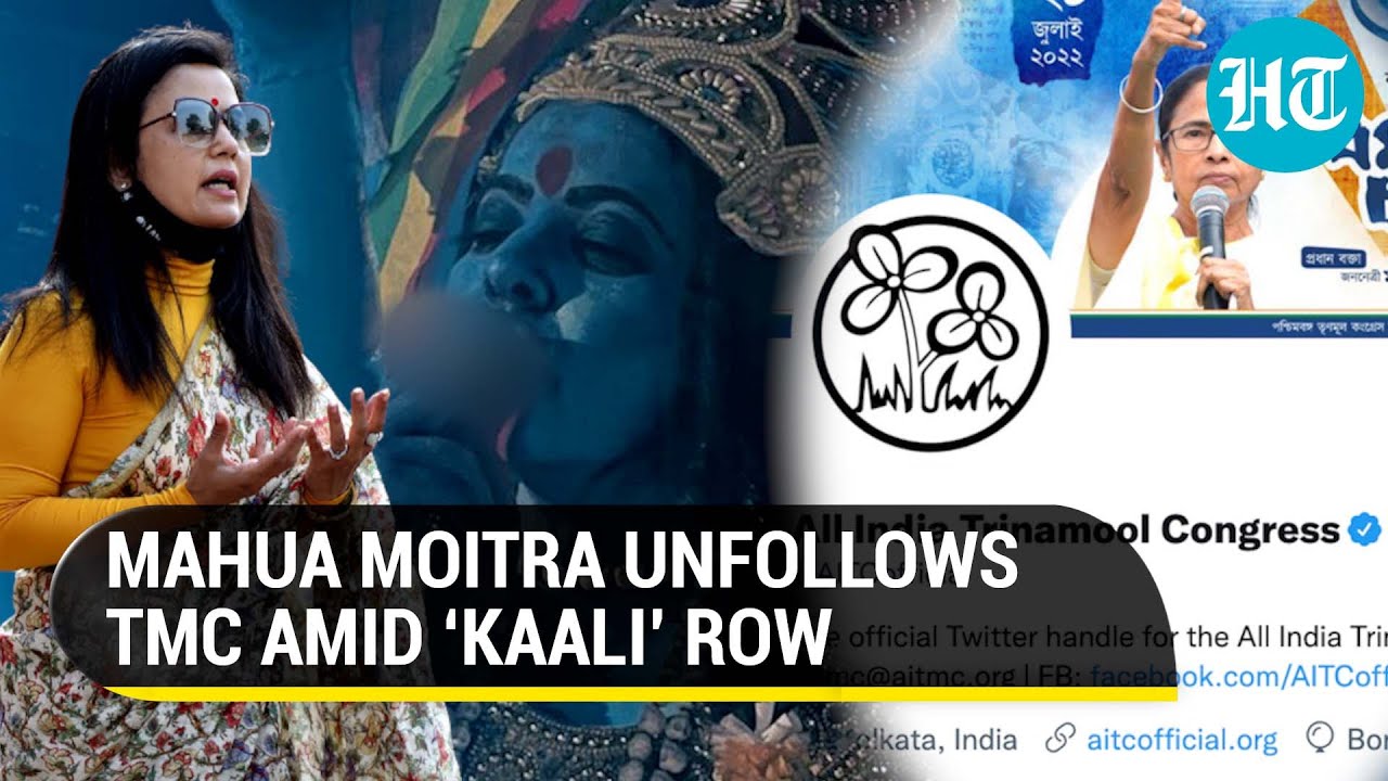 ‘Kaali’ row: Mahua Moitra unfollows TMC on Twitter, after party denounces ‘meat-eater’ remark