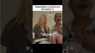 yoonchae has some wild neighbours 💀 #katseye