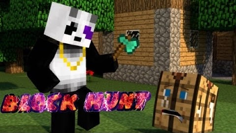 MCPE Block Hunt| Minigames