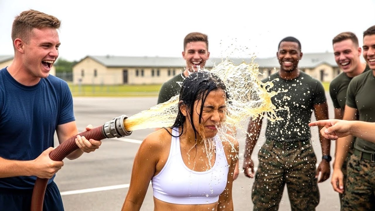 “Go Shower, Btch” The Soldier Splashed Water at the Rookie—With No Clue She Was the New SEAL Captain