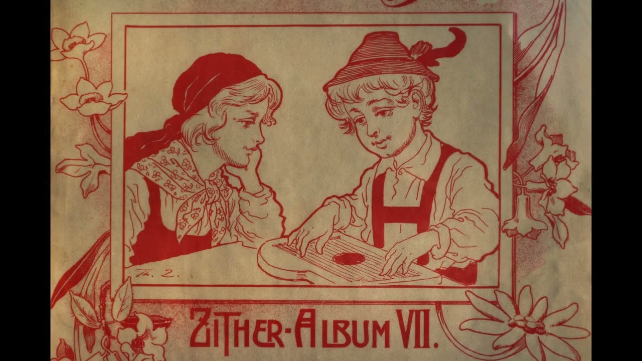 Original sound of old Vienna zither 24