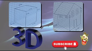 كيفية رسم رسومات ثلاثية الأبعاد 3D