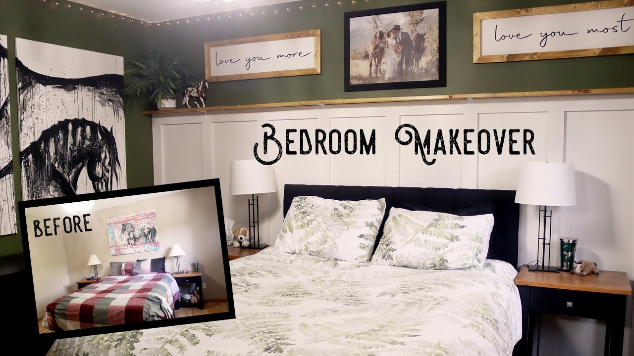 Преображение спальни своими руками! Деревенский шик в стиле «Любитель лошадей» — всё своими руками!