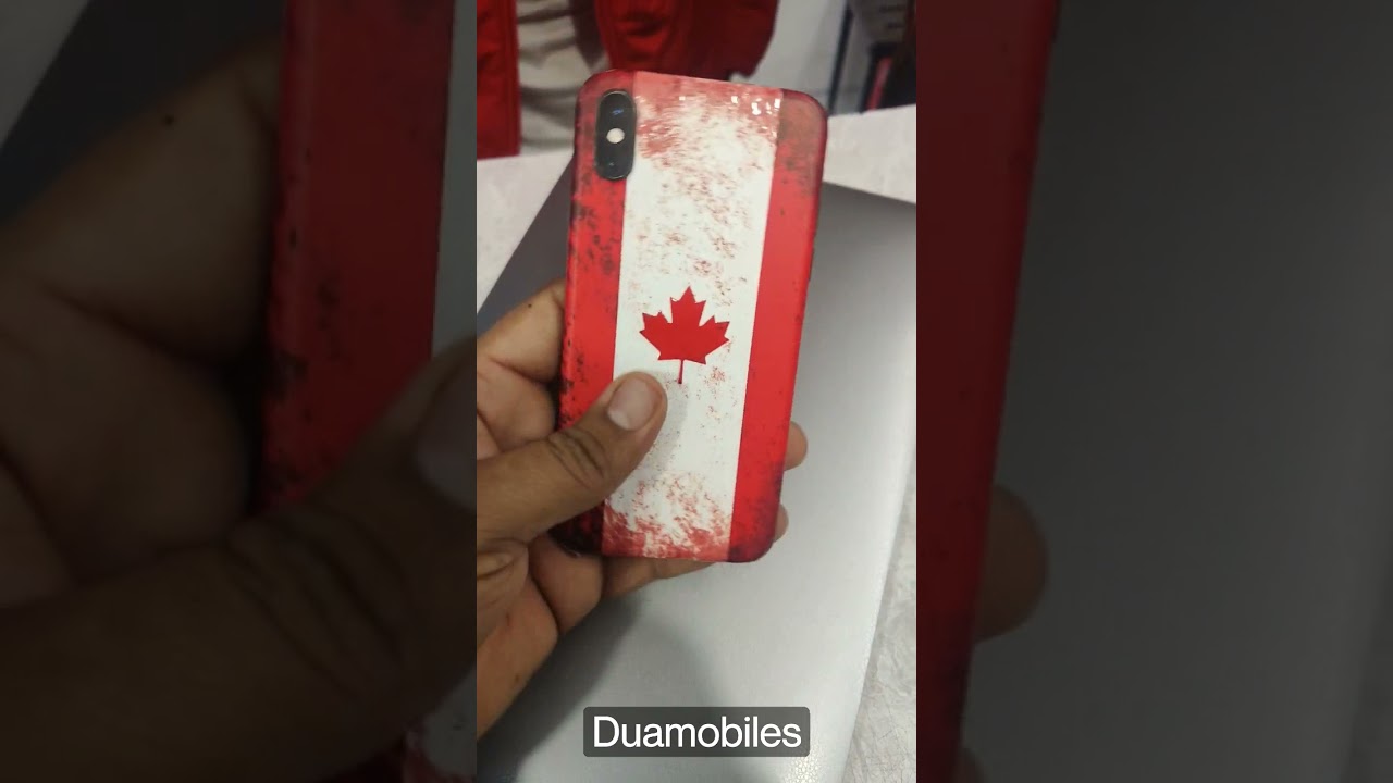 Canada theme for iphone x and iphone xs back skin...