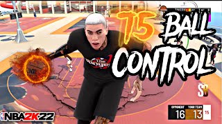 BEST DRIBBLE MOVES FOR 75 BALL CONTROL + TALL GUARDS ON NBA 2K22