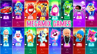 Oddbods bubbles All video megamix 🆚 Mcqueen cars 🆚 Bluey bingo 🆚 SheriffLabrador 🎶 Who will win? screenshot 5