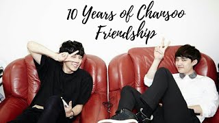 10 YEARS OF CHANSOO FRIENDSHIP AND STILL COUNTING