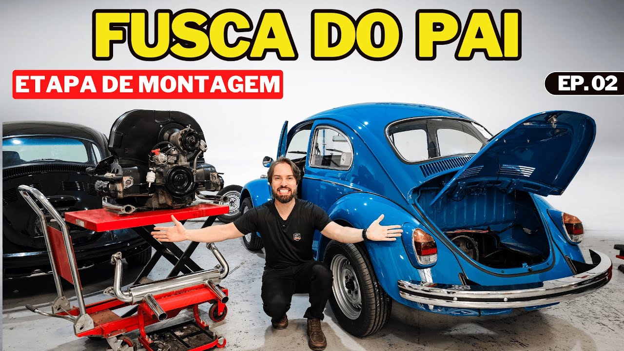 O único carro de uma vida inteira | Fuscão 1971 Azul Pavão | Etapa de Restauração | EP 02