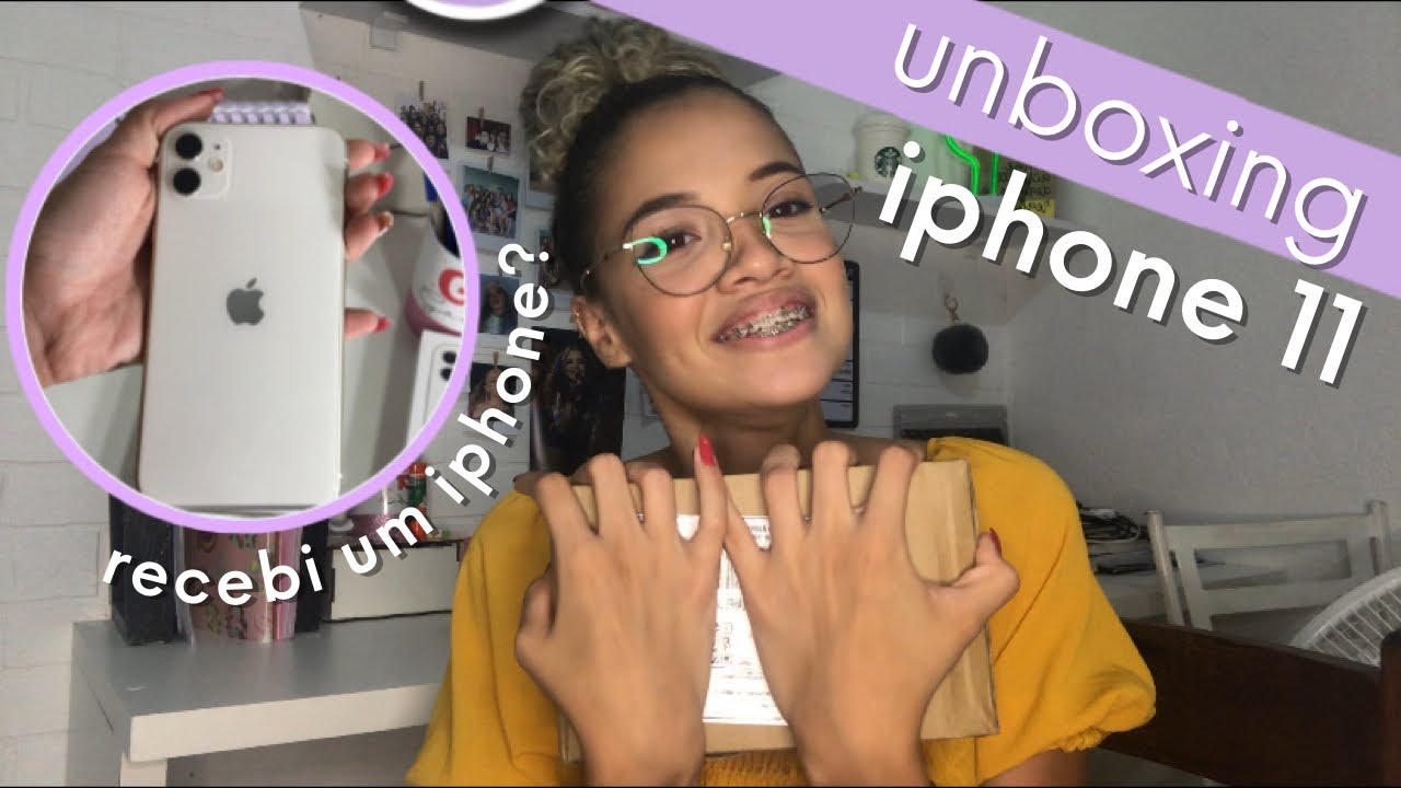 COMPREI IPHONE 11 256gb | UNBOXING MOSTRANDO TUDO A VOCÊS