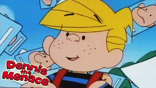 Dennis The Menace Ruins Mr. Wilson's Election! Fines & Cannons! | Dennis The Menace - WildBrain