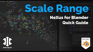 NeXus for Blender Quick Guide - Scale Range