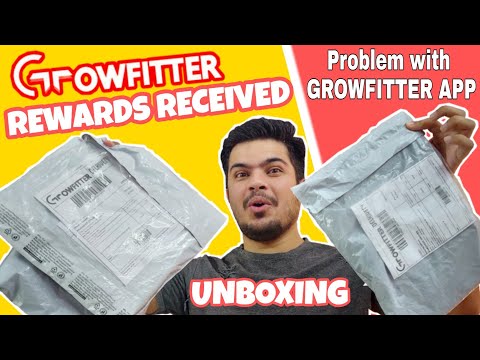 Growfitter rewards unboxing and review | Growfitter application review and problems