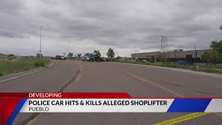 CSP: Armed shoplifting suspect hit, killed by PPD vehicle