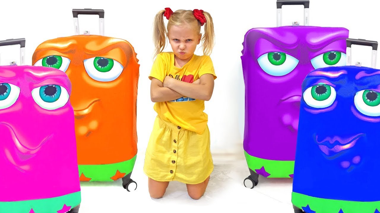 Alisa and dad Learn the Rules of Conduct on a Family Trip to the Sea