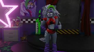 Fnaf Roxanne wolf test animation [Blender]