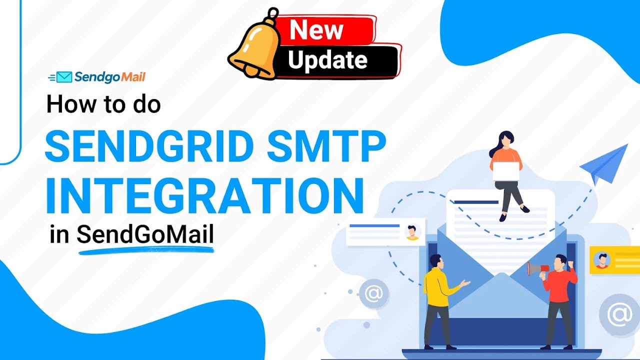 How to integrate Sendgrid smtp in sendgomail - YouTube