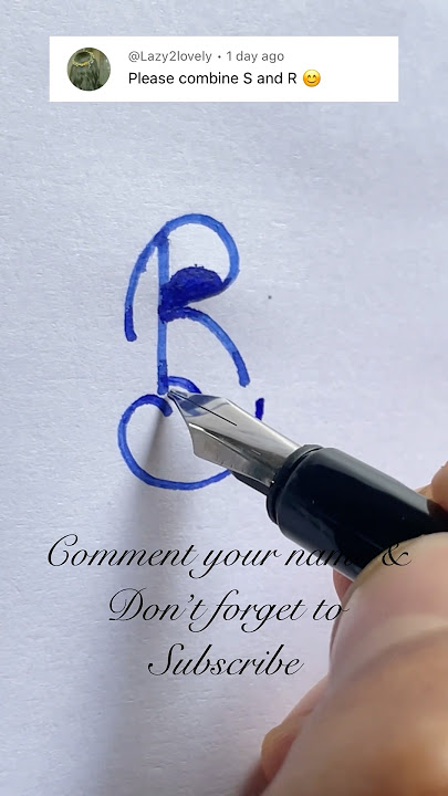 Special request combined S & R #signature