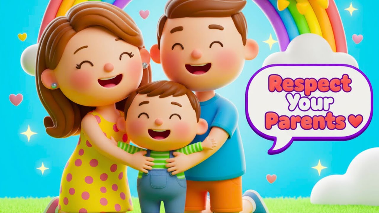 ❤️ Уважай своих родителей | Песня о семейных манерах для детей | PIPPAPURR