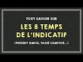 Tout savoir sur les 8 temps de lindicatif prsent simple pass compos