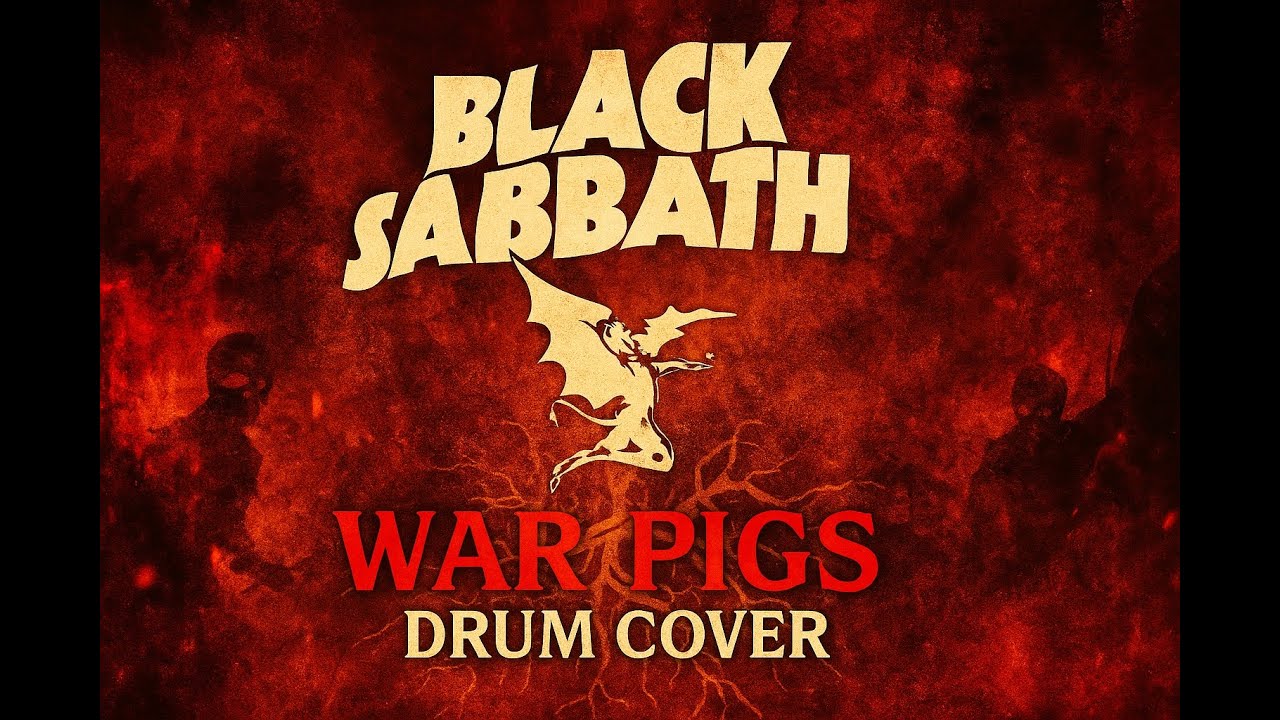 War Pigs – Drum Cover | Ale Woody