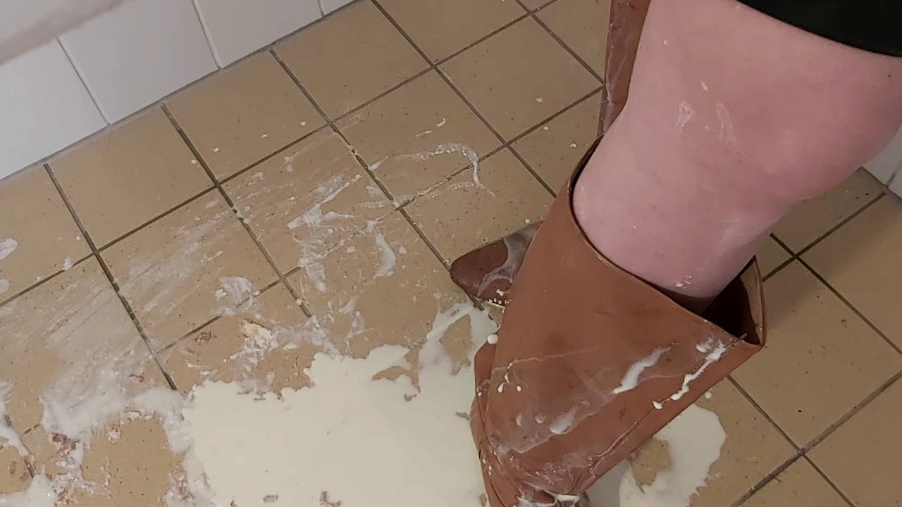 making a mess with Brown boots by Jane YouTube