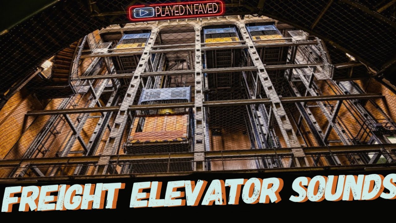 Freight Elevator Sounds / Sliding Gate Sound Effect / Freight Elevator ...