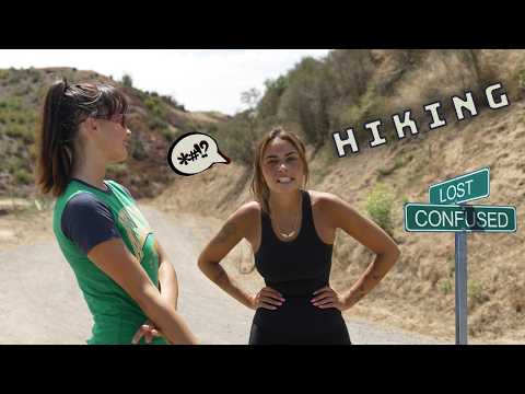 My friends forced me to go hiking