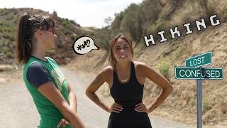 My friends forced me to go hiking